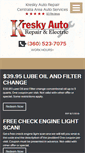 Mobile Screenshot of kreskyauto.com